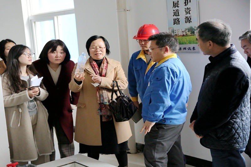 2019年3月8日，时任浙江省水利厅水资源管理处副调研员沈仁英莅临8868体育官网首页入口调研指导