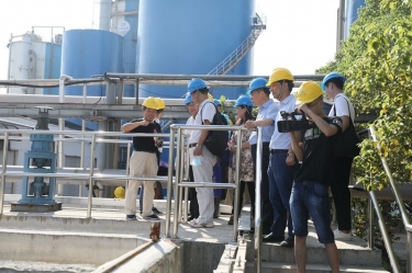 浙江省生态环境厅一行到莅临8868体育官网首页入口考察指导