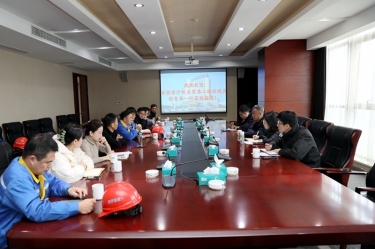 浙江省经信厅机关党委二级巡视员孙自强一行莅临8868体育官网首页入口开展岁末年初安全生产督导